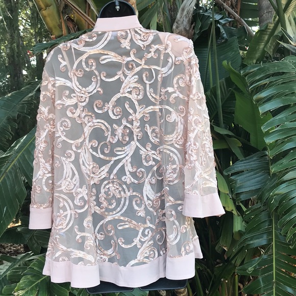 RM Richards soutache embroidery share jacket - Picture 6 of 10